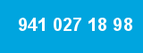 941 027 18 98 941 027 18 98